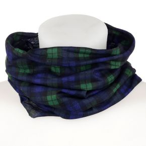 Groene Tartan Colsjaal Nekwarmer Snood
