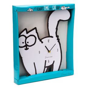 Simon's Cat Design Bedrukte Klok