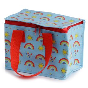 Regenboog Gerecycled plastic fles RPET Lunchtasje
