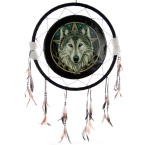 Lisa Parker Dromenvanger - wolf hoofd 60cm