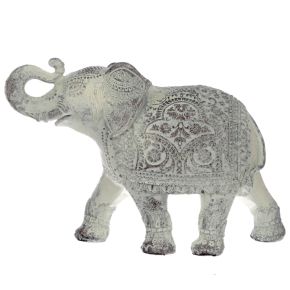 Geborsteld Wit Thaise Olifant - Medium