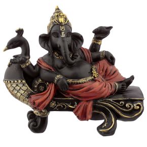 Ganesh beeldje op Pauwhaan Bank