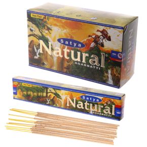 Natural - Satya Nag Champa Wierook Stokjes Natural - Satya Nag Champa Wierook Stokjes