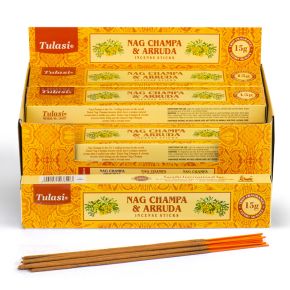 37291 Arruda - Tulasi Nag Champa Wierook Stokjes 37291 Arruda - Tulasi Nag Champa Wierook Stokjes