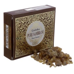 Pure Sambrani Benzoïne 30g - Goloka Wierook Korrels Hars