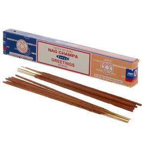 01320 Satya Nag Champa & Groetjes Wierook Stokjes