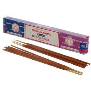 01325 Satya Nag Champa & Mystieke Yoga Wierook Stokjes 01325 Satya Nag Champa & Mystieke Yoga Wierook Stokjes
