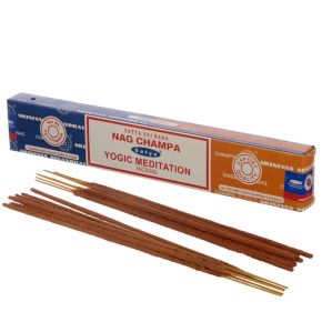 01342 Satya Nag Champa & Yogi Meditatie Wierook Stokjes 01342 Satya Nag Champa & Yogi Meditatie Wierook Stokjes