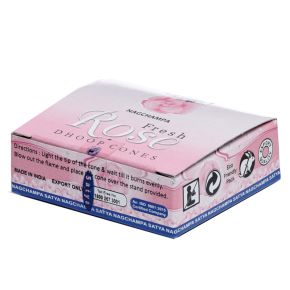 01434 Rose Dhoop - Satya Nag Champa Wierook Kegels