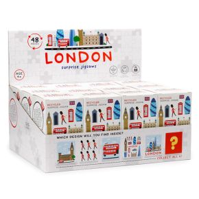 Londen Souvenir Surprise 48 stuks Gerecyclede Legpuzzel