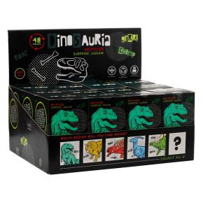 Dinosauria Jr Surprise 48 stuks Gerecyclede Legpuzzel