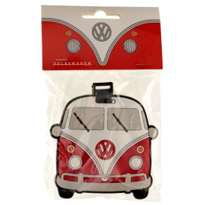 Volkswagen Busje VW T1 Rood PVC Kofferlabel