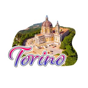 Torino Superga 3D Zee & Strand Souvenir Magneet 