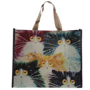 Kim Haskins Katten Duurzame Shopper Tas