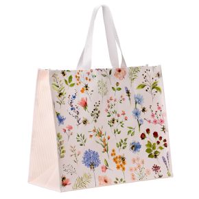 Nectar Meadows Bij Duurzame Shopper Tas