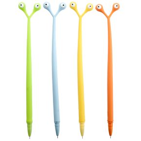 Monstarz Monster Ogen Fijnschrijver Pen - Zwart