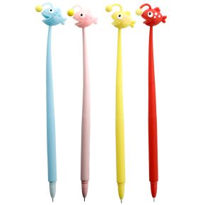 Adoramals Visser Vis LED Fijnschrijver Pen - Zwart Adoramals Visser Vis LED Fijnschrijver Pen - Zwart