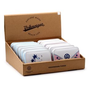 Volkswagen Busje VW T1 Explore Rondrits Portemonnee- Small