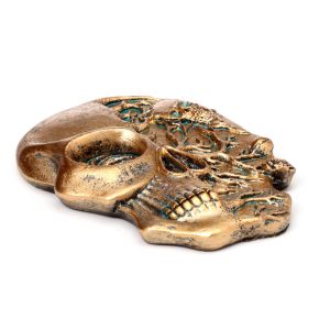 Schedelvormige Wierookhouder Rozen