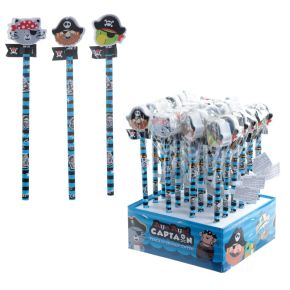 Aye Aye Kapitein Piraten - Gum Potlood