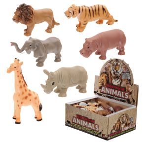 Knijp Speelgoed PVC Zachte Safari Dieren Knijp Speelgoed PVC Zachte Safari Dieren