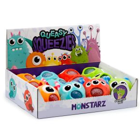 Queasy Squeezies Monstarz Monster Pluche Knijp Speelgoed