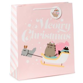 Pusheen Kat Kerst- Cadeautasje XL